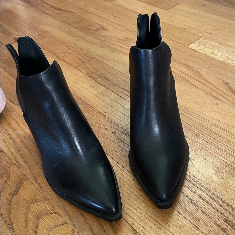 Vince Camuto Black Ankle Boots